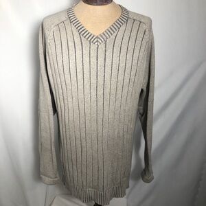 Mens Tan Sweater. XL